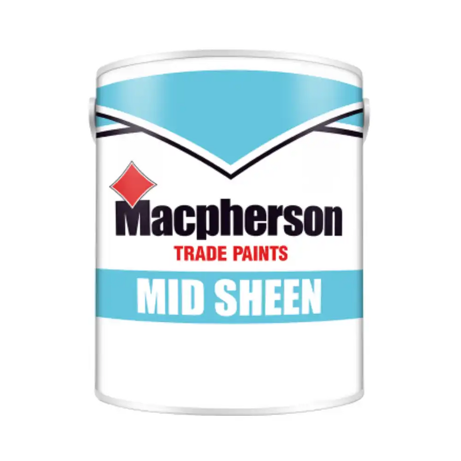 Macpherson - Mid Sheen Emulsion - Brilliant White - 5 L