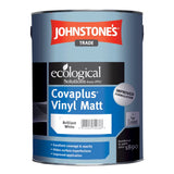 Johnstone’s Covaplus White – vinyl matt emulsion paint for interior walls and ceilings 5L