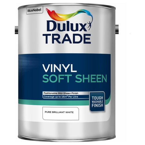 Dulux Trade Soft Sheen White 5L