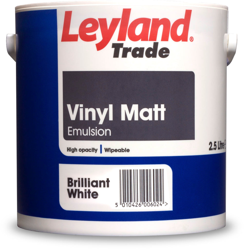 Leyland Vinyl Matt Brilliant White