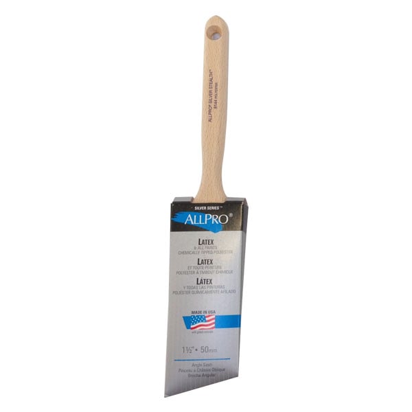 Allpro Silver Stealth AS Paint Brush - Professional Synthetic Brush (1.5"‚2",3")