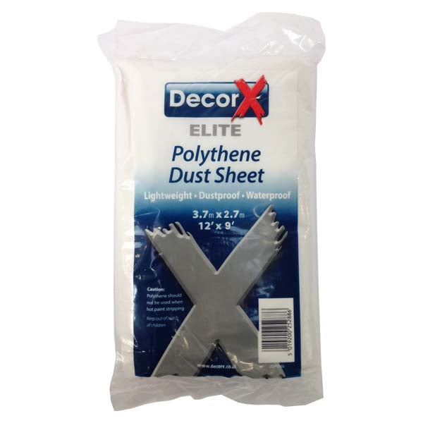 DecorX Trade Polythene Dustsheet