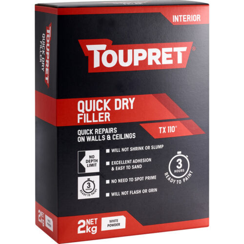 Toupret Quick Dry Filler (TX110) – 1Kg, 2Kg, 5Kg