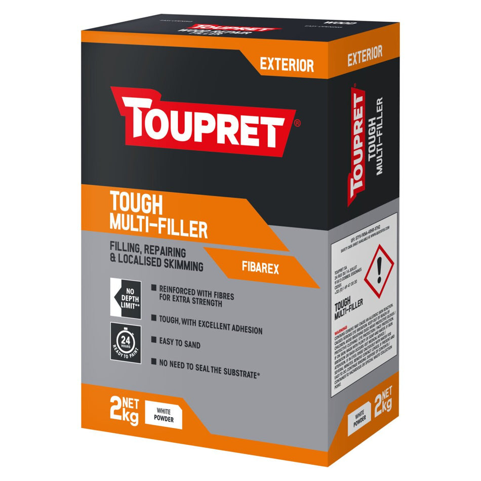 Toupret Tough Multi-Filler (Fibarex) – 2KG, 5KG