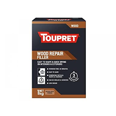 Toupret Wood Repair Filler Natural (Int/Ext) – 1KG, 2KG