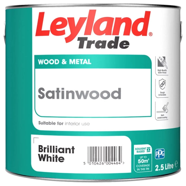 Leyland Satinwood Brilliant White