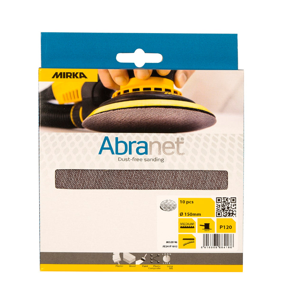 Mirka Abranet 125mm Sanding Discs (10 Pack)