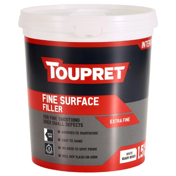 Toupret Fine Surface Filler – 330G, 1.5KG