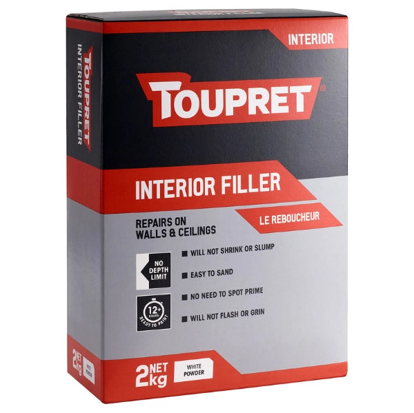 Toupret Interior Filler – 1Kg, 2Kg, 5Kg