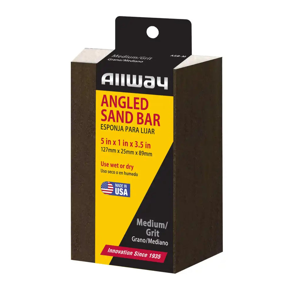Allway Angled Sandbar Medium Grit