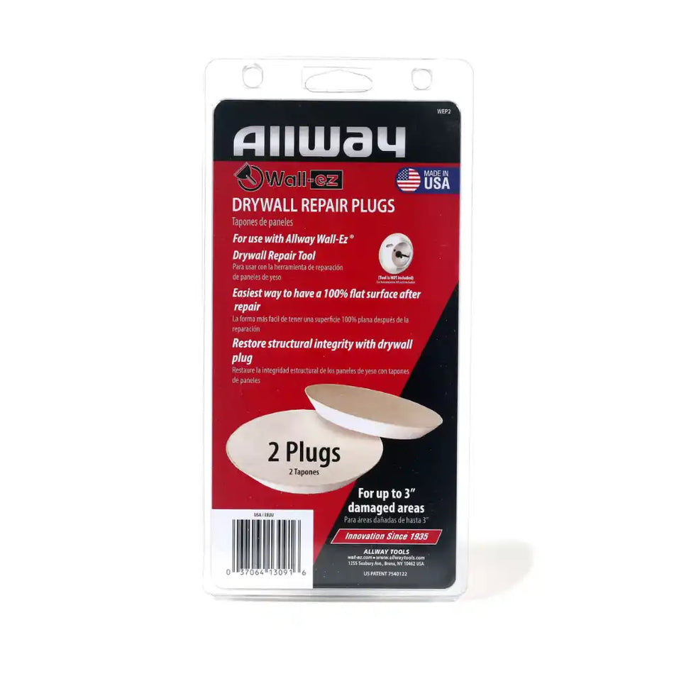 Allway WALL-EZ Drywall Plugs 2 pack
