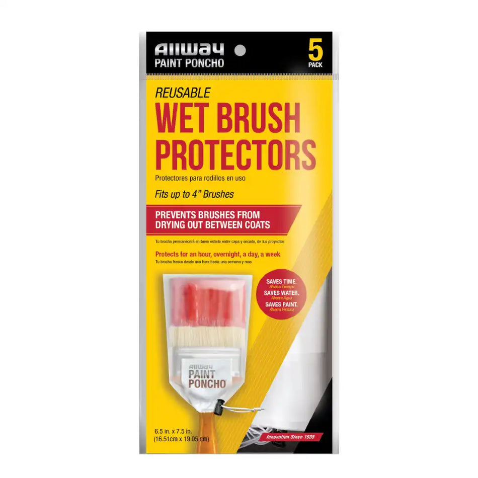 Allway Paint Poncho Wet Brush Protectors