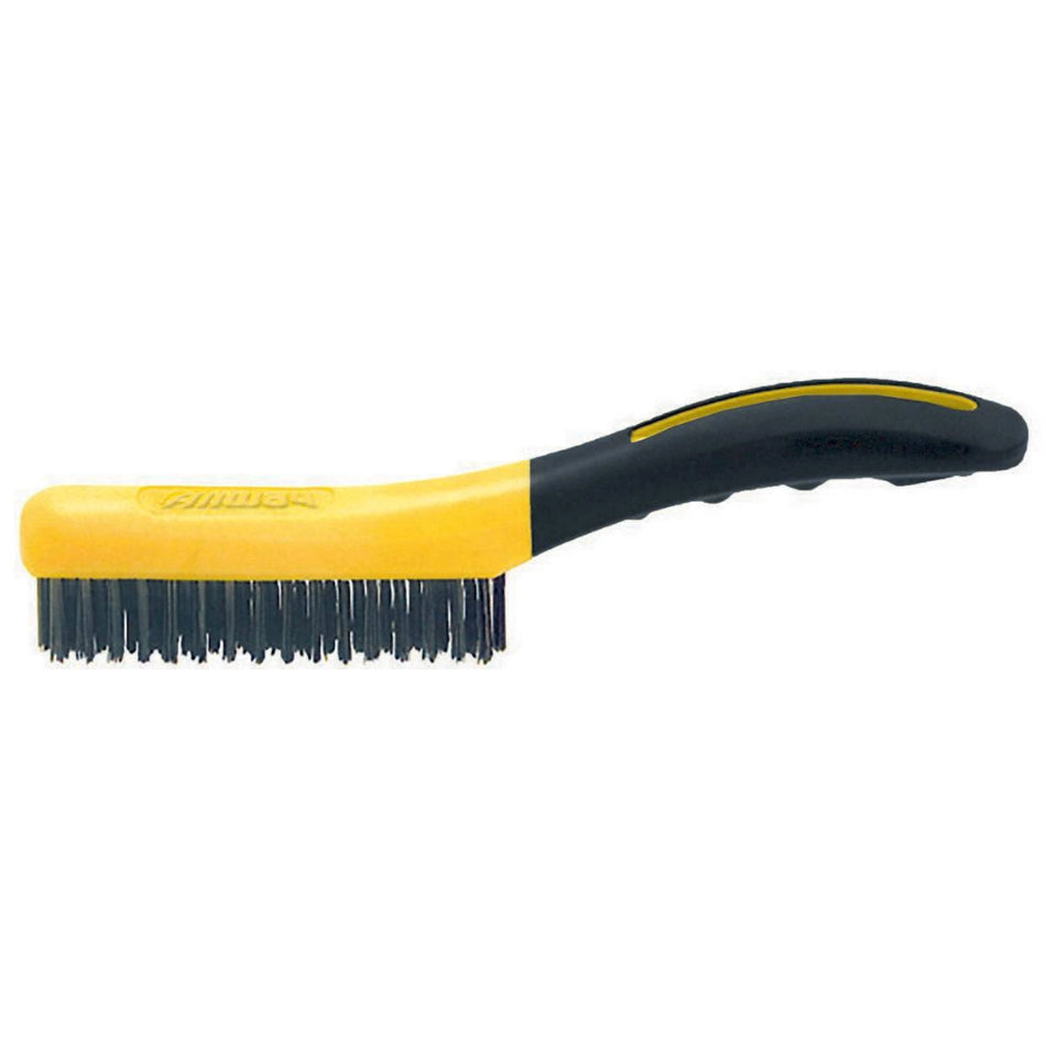 Allway Soft Grip Wire Brush 4 x 16 inch