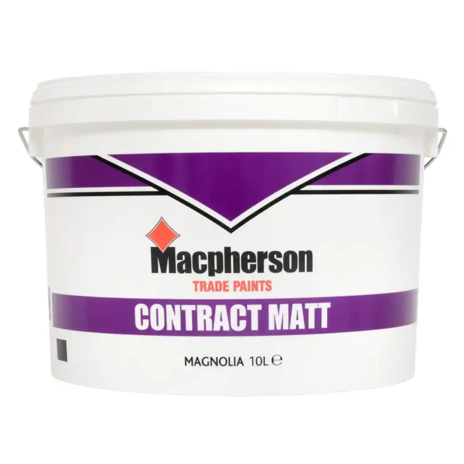 Macpherson - Contract Matt Emulsion - Magnolia - 10 L