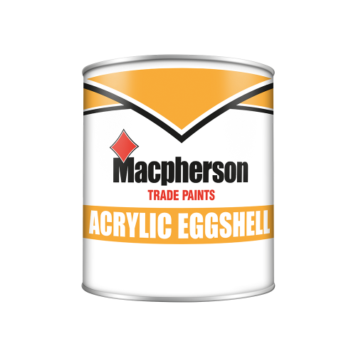 Macpherson - Acrylic Eggshell - Brilliant White - 5 L