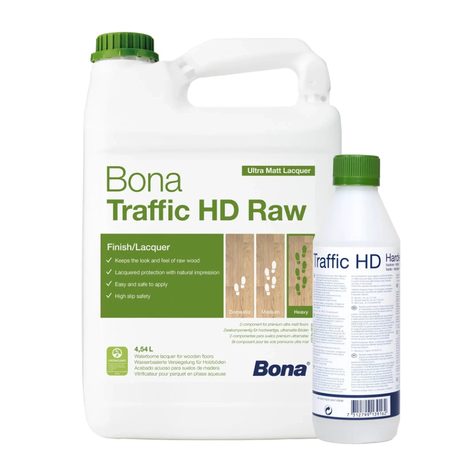 Bona Traffic Raw Ultra Matt 5L + Hardener