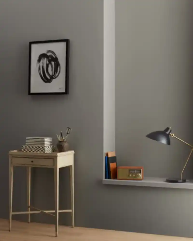 Chelsea Gray - Aura Interior eggshell - Benjamin Moore