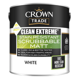 Crown Trade Clean Extreme Matt White