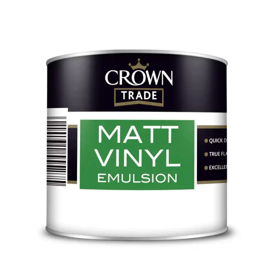 Crown Trade Matt Vinyl Emulsion - Tinted Colours