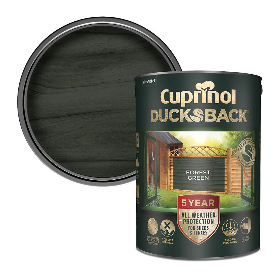Cuprinol Ducksback Forest Green 5L