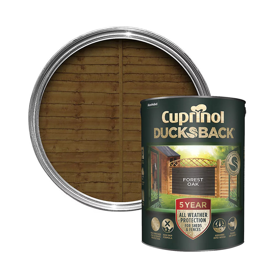 Cuprinol Ducksback Forest Oak 5L