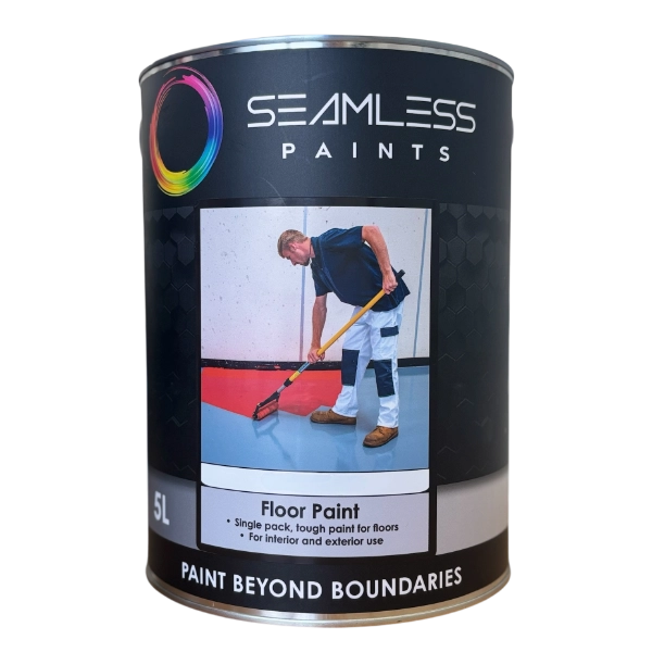Seamless Floor Paint Light Grey
