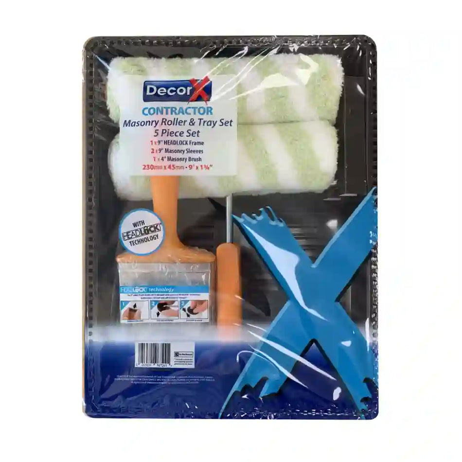 DecorX Contractor Masonry Roller Kit