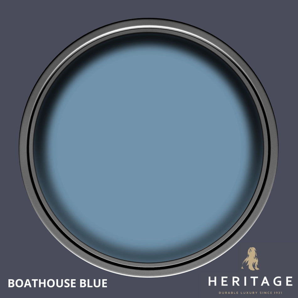 Dulux Heritage Eggshell Boathouse Blue