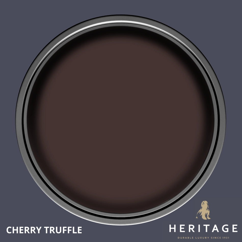 Dulux Heritage Eggshell Cherry Truffle