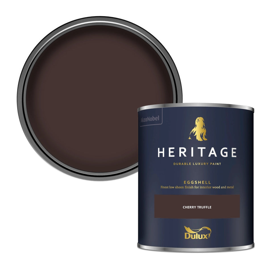Dulux Heritage Eggshell Cherry Truffle