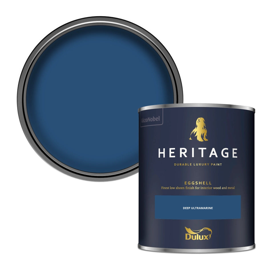 Dulux Heritage Eggshell Deep Ultramarine