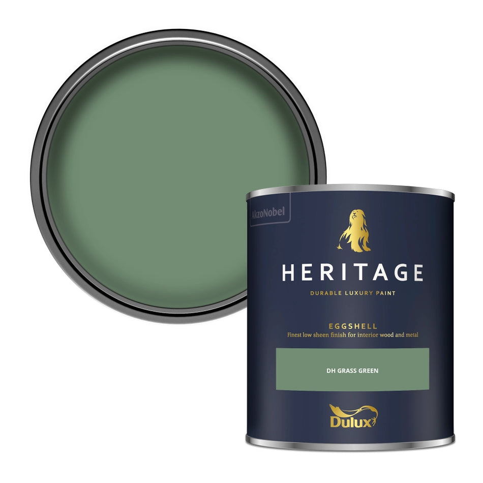 Dulux Heritage Eggshell Dh Grass Green