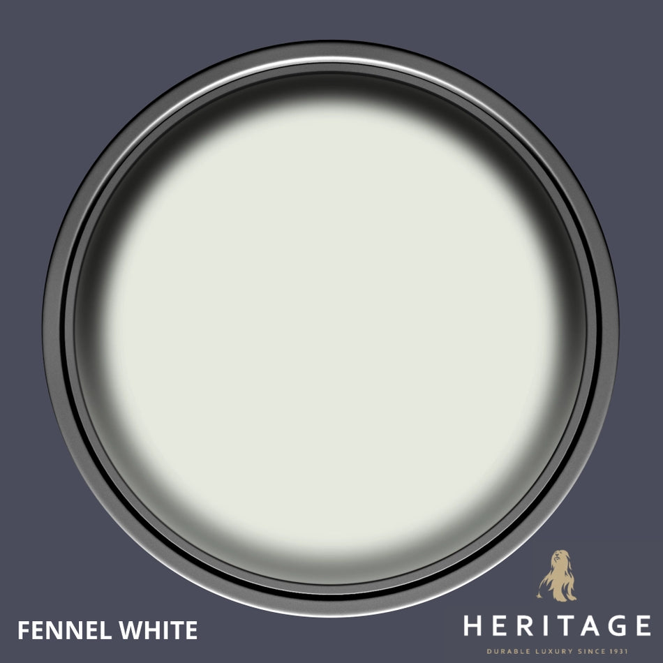 Dulux Heritage Eggshell Fennel white
