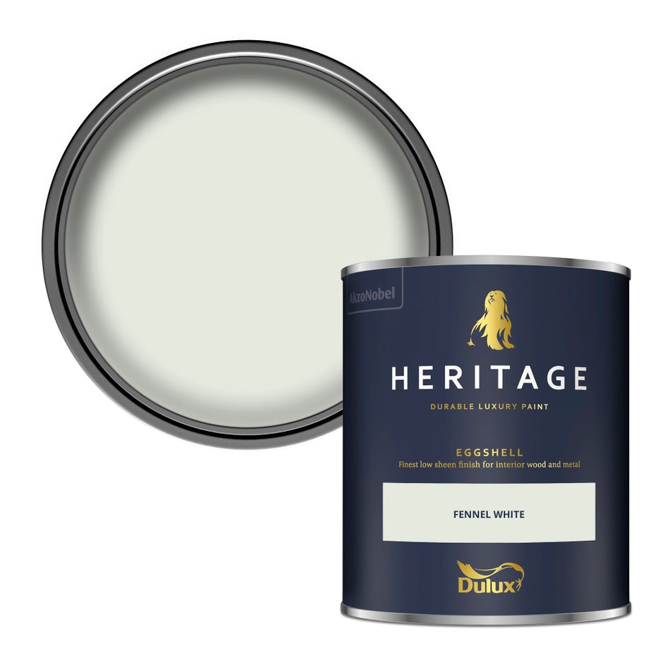 Dulux Heritage Eggshell Fennel white
