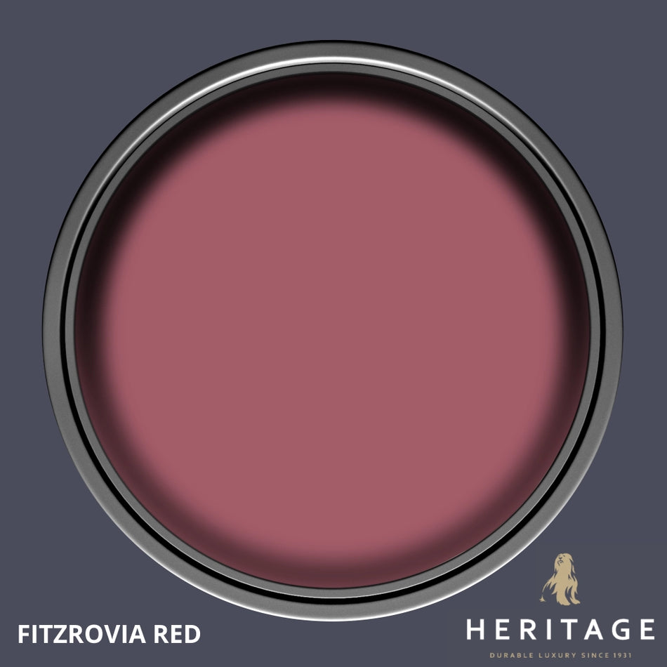 Dulux Heritage Eggshell Fitzrovia red