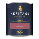 Dulux Heritage Eggshell Fitzrovia red