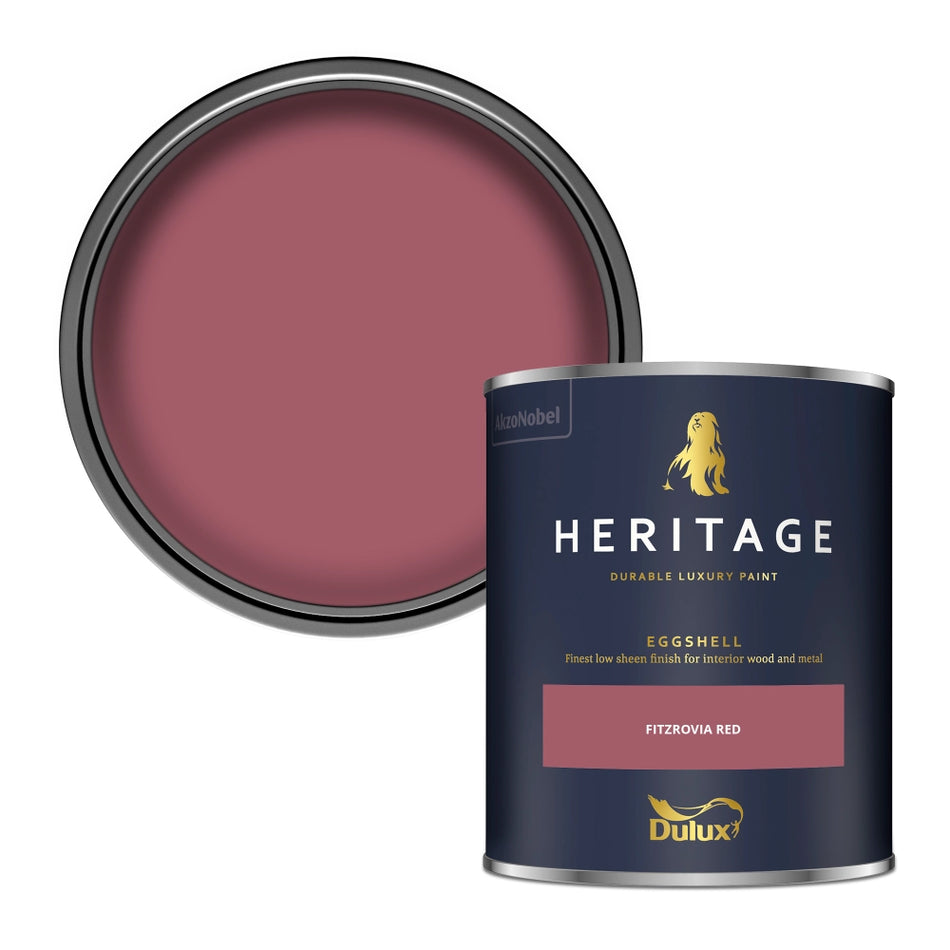 Dulux Heritage Eggshell Fitzrovia red