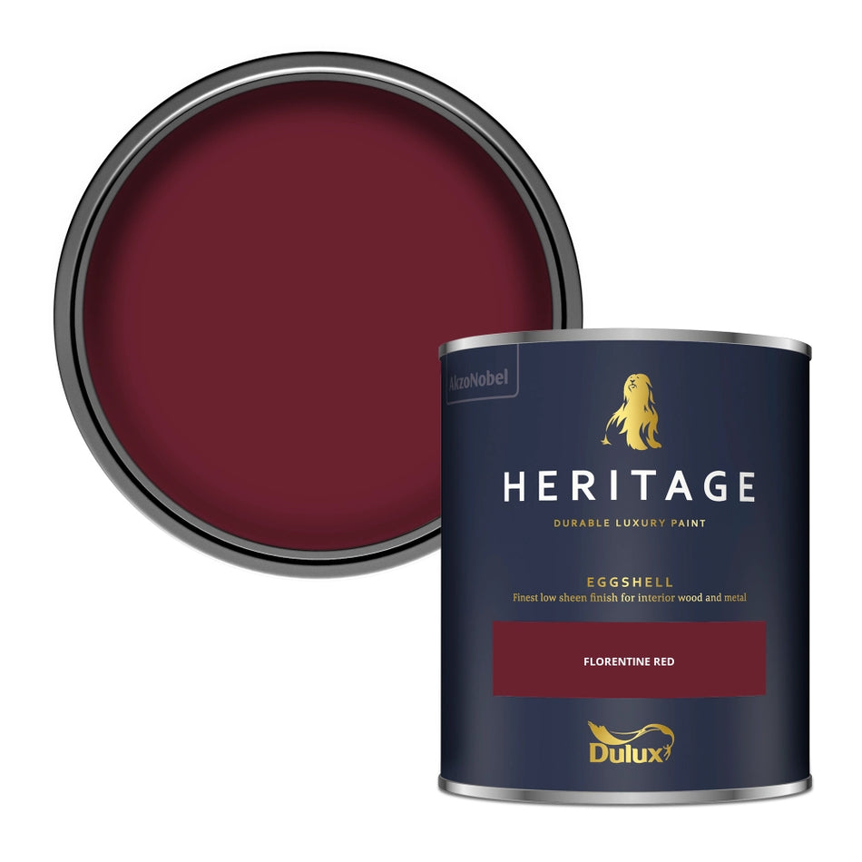 Dulux Heritage Eggshell Florentine Red
