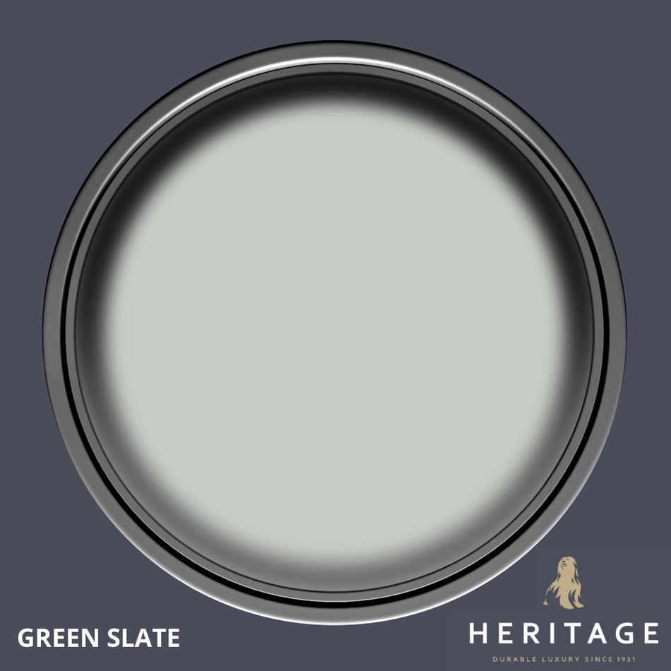 Dulux Heritage Eggshell Green Slate