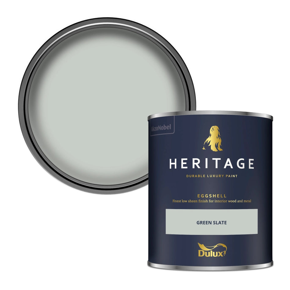 Dulux Heritage Eggshell Green Slate
