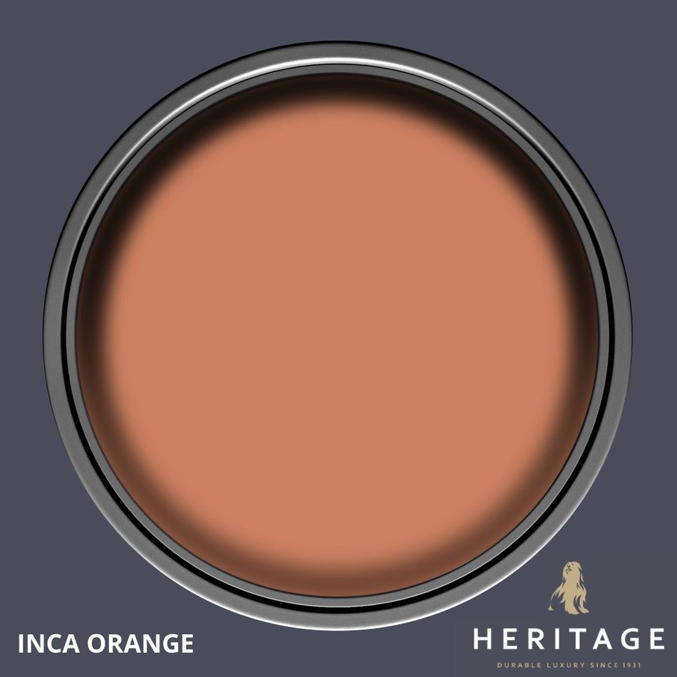 Dulux Heritage Eggshell Inca Orange