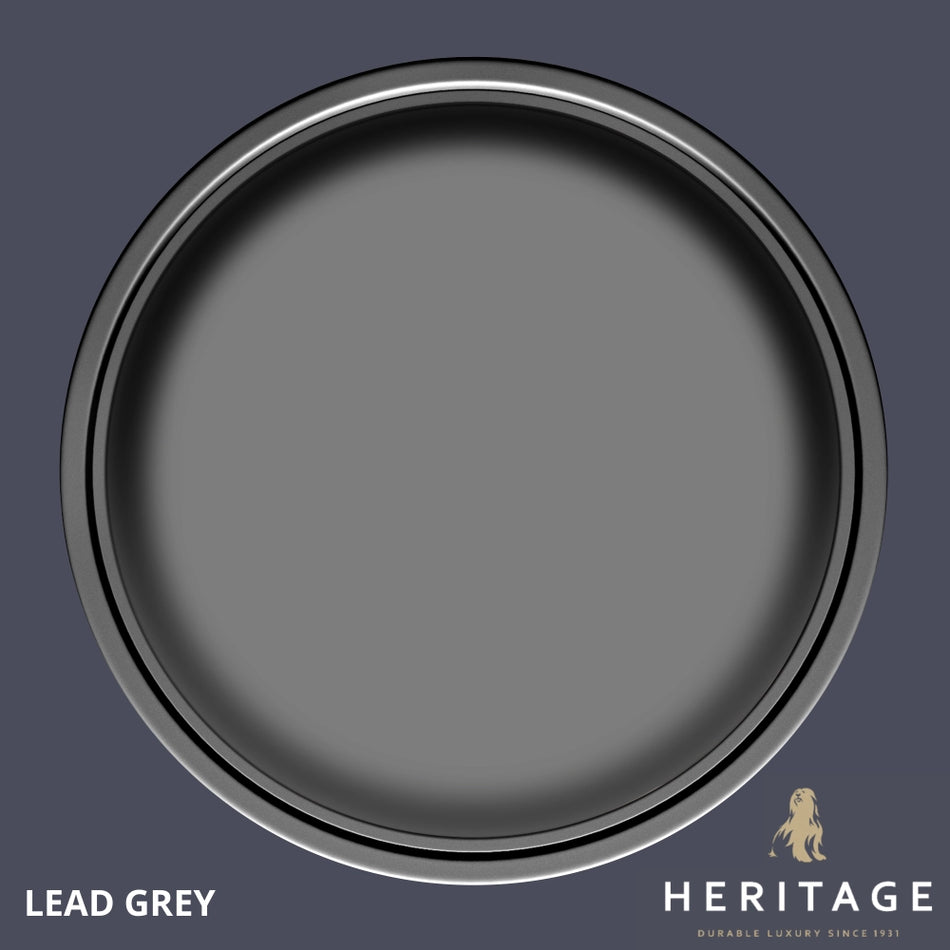 Dulux Heritage Eggshell Lead Grey