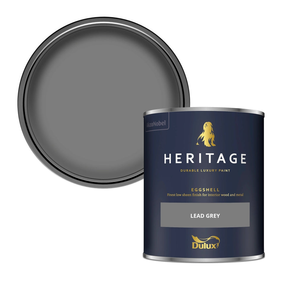 Dulux Heritage Eggshell Lead Grey