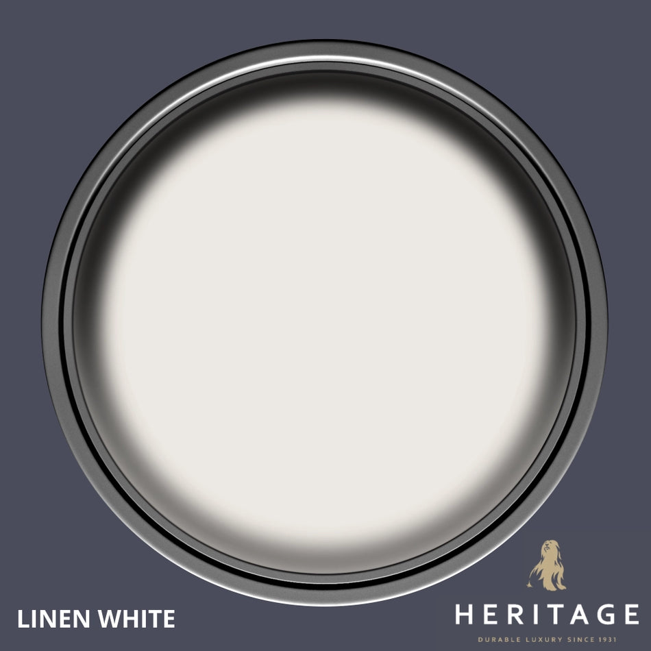 Dulux Heritage Eggshell Linen  White