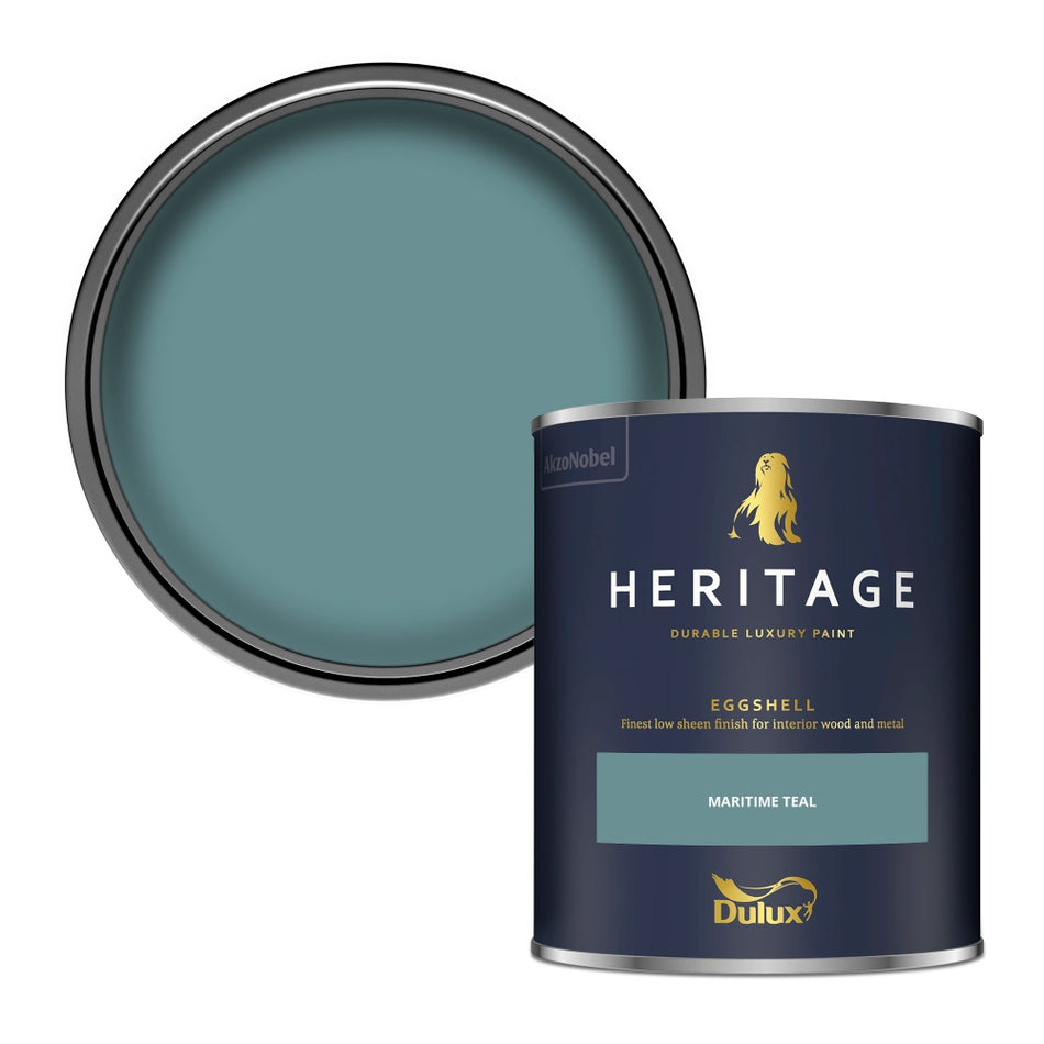 Dulux Heritage Eggshell Maritime Teal