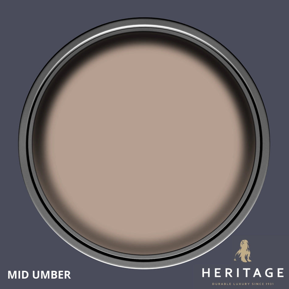 Dulux Heritage Eggshell Mid Umber