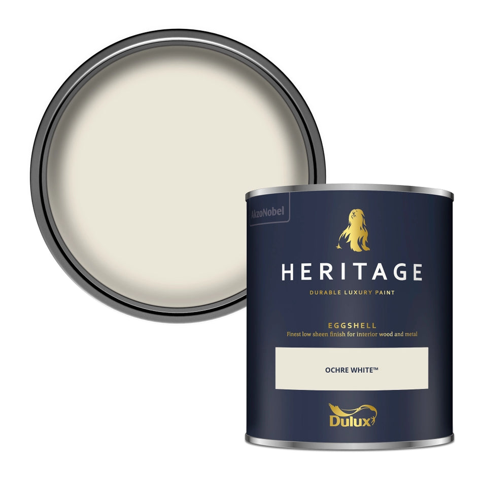 Dulux Heritage Eggshell Ochre White