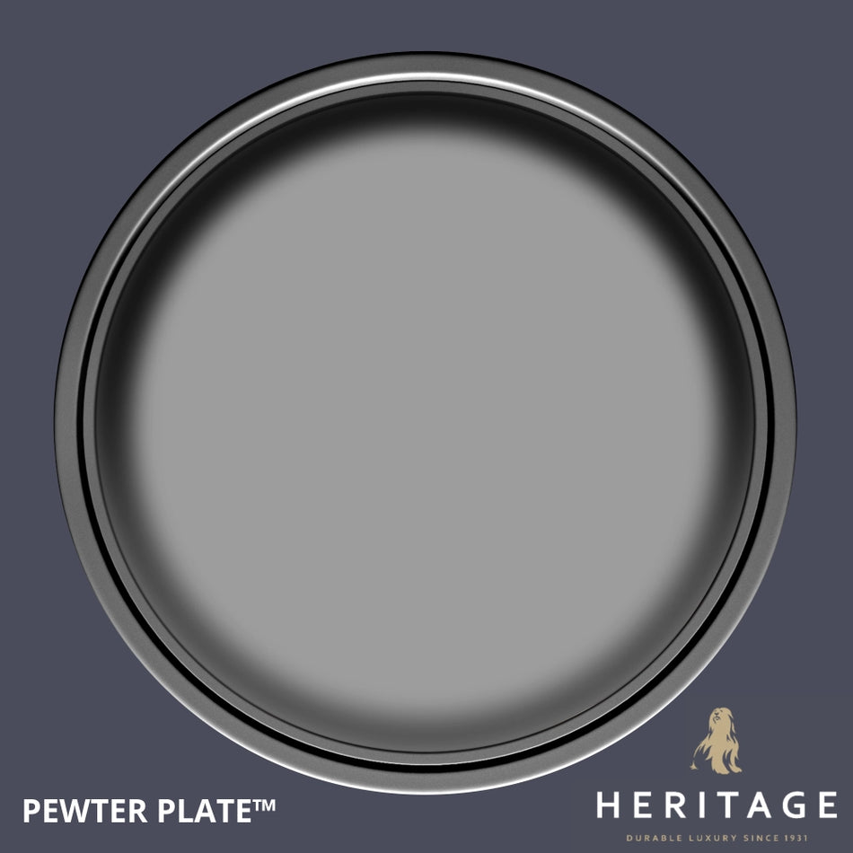 Dulux Heritage Eggshell Pewter Plate