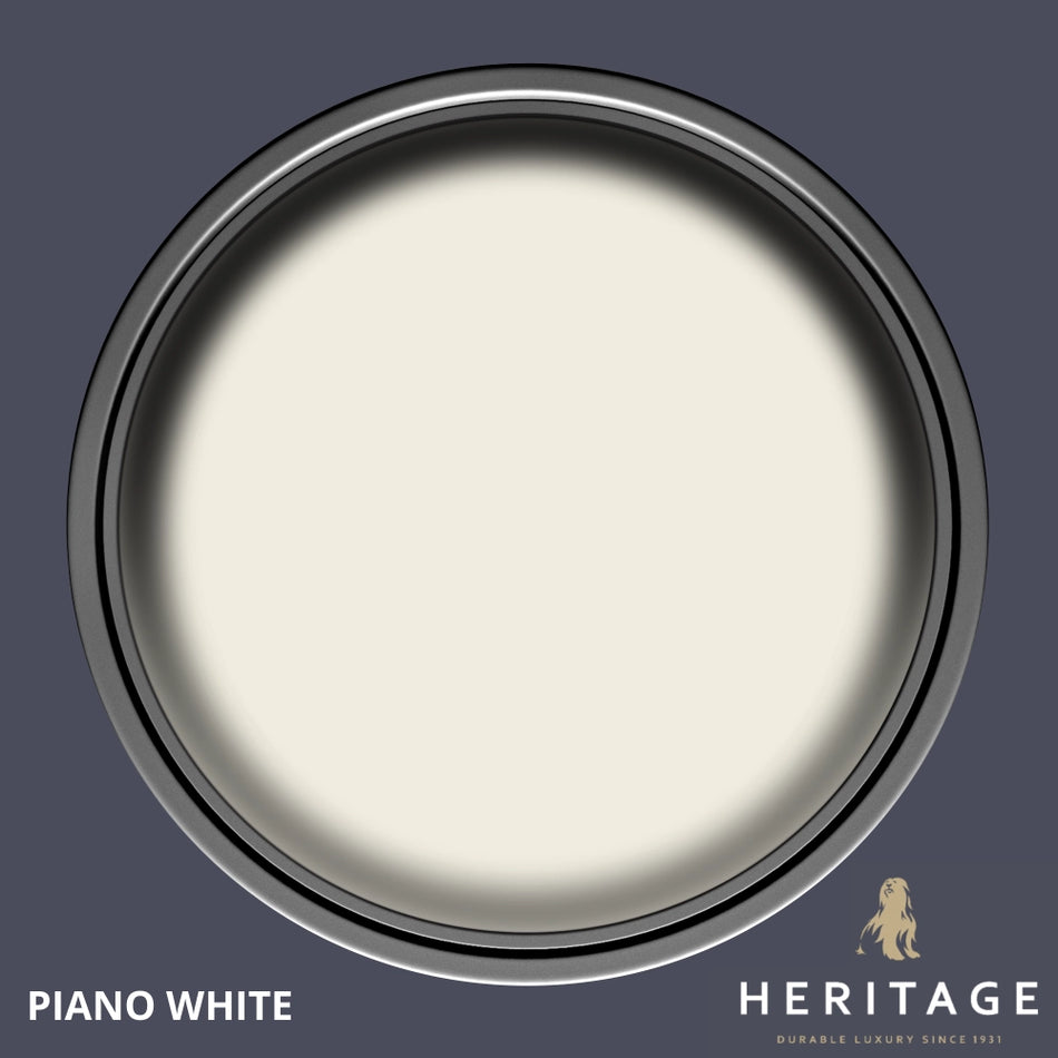 Dulux Heritage Eggshell Piano White