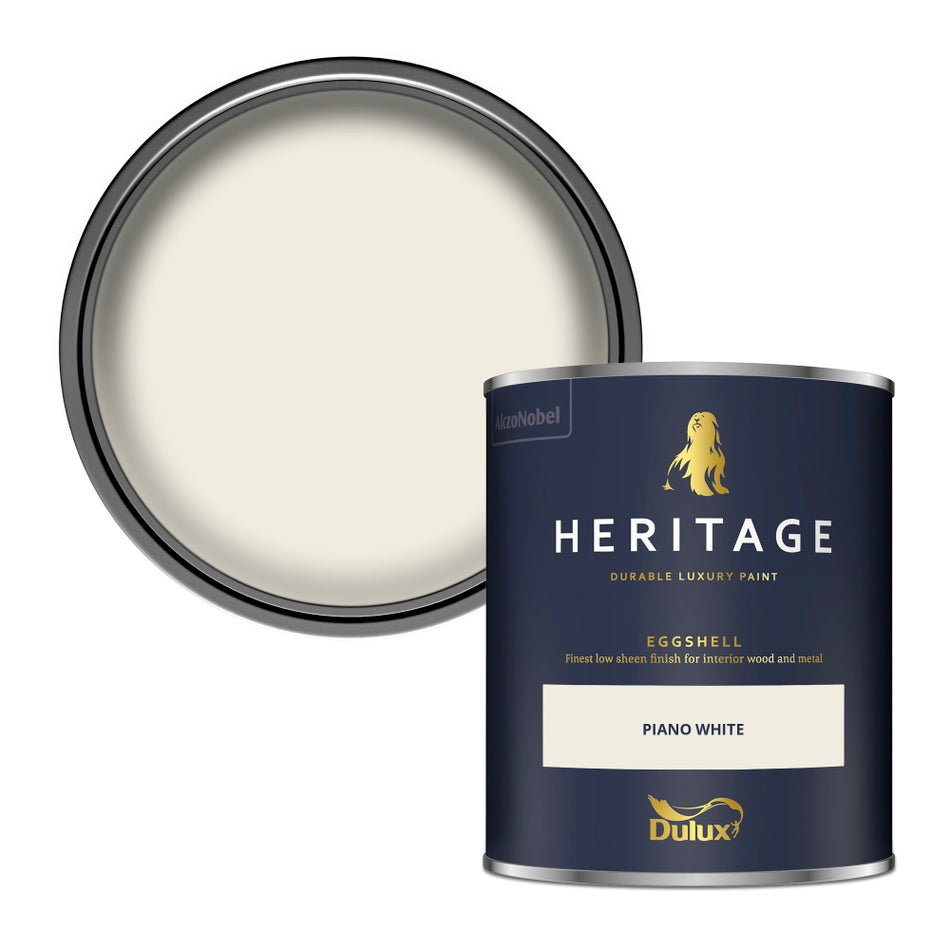 Dulux Heritage Eggshell Piano White